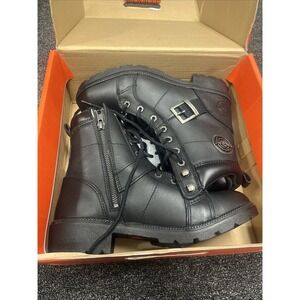 Milwaukee Leather 9325 Women's Black Leather Motorcycle Rider Boots - Size 9